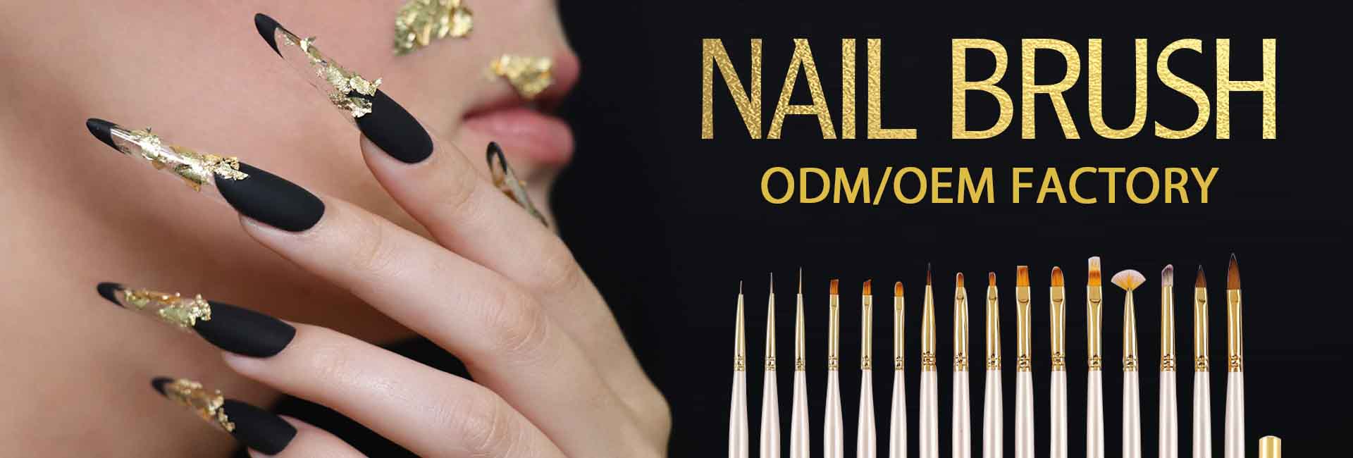 Nail Brush Phototherapy Pen Nylon Hair Wooden Handle
