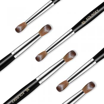 Nail Brush Kolinsky  Wooden Handle CW1108