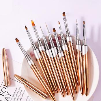 Nail Brush Kolinsky Acrylic Handle CA1429