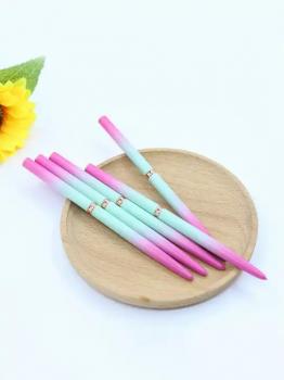New Product Nail Long Striping Gradient Liner Brush Metal Handle 5pcs Tube Nail Art Brush Design Nail Liner Brush Set