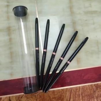 Factory Outlet Nylon Hair Acrylic Nail Brush Black Metal Handle Nail Art Liner Brushes