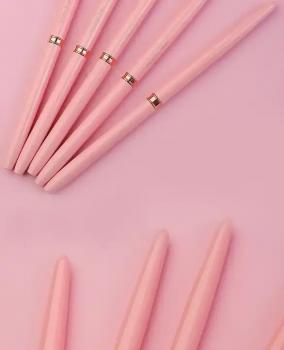 2024 Hot sale 5pcs metal handle nail art brushes high quality nail art brush set professional nail liner brush wholesale
