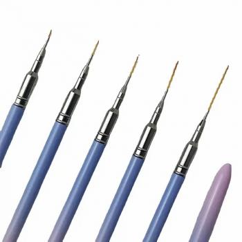 Manufacturer Nail Art Brush Set Ultra Fine Pull Line Nail Art Brushes Long Nail Liner Brush