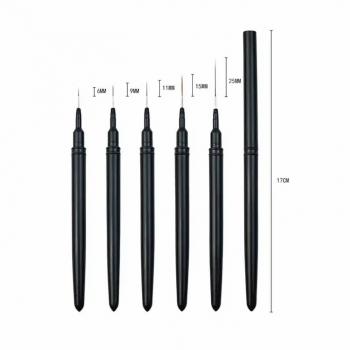 2024 New Ultrafine Needle Liner Nail Brush Custom Nail Art Brushes Kolinsky 100% /Synthetic 5/7/9/11/15mm