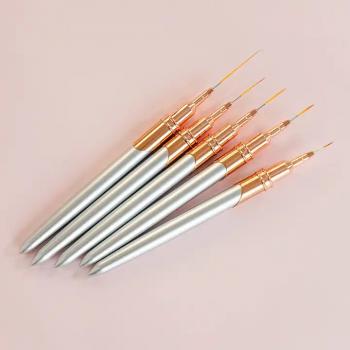 New arrival beauty nail art brushes private design manicure set nail brush liner brush wholesale OEM/ODM nail painting liner bru