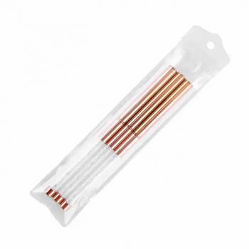 Customizable wholesale nail liner gel brush rhinestone white crystal diamond gold acrylic handle mink nail liner brush