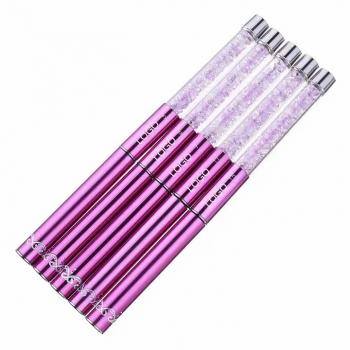 Nail Art Rhinestone Acrylic Liner Brush French Lines Stripes Flower Grid Painting Drawing Pen Manicure Tools Brush