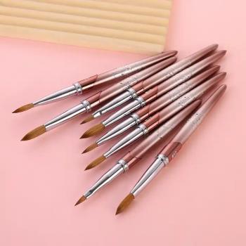 High Quality New ice flower nail art brush set color painting flower lace gradient nail art brushes