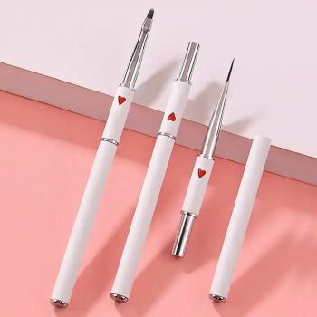 New Product Pure Germany Nail Brush French Oval Round Sable Nail Brushes Kolinsky Acrylic