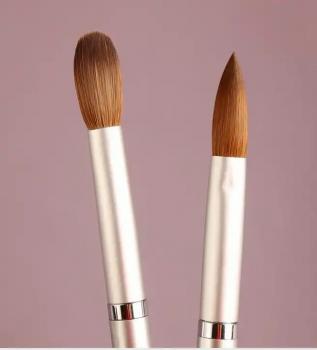 New 100% Real Kolinsky Art Nail Brush Handmade Professional Manicure Acrylic Application Pure Kolinsky Nail Brushes