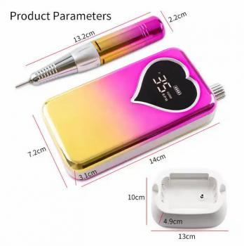 Professional Nail Removal Polishing Nail Machine Drill 85w Portable Electric Nail Drill Machine Portable