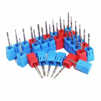 New Product Drill Polish Rotary Burr Nail Files ools Cuticle Clean Carbide Electric File Diamond Nail Drill Bits Grinding