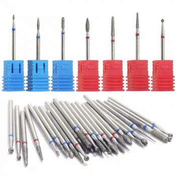 New Product Drill Polish Rotary Burr Nail Files ools Cuticle Clean Carbide Electric File Diamond Nail Drill Bits Grinding