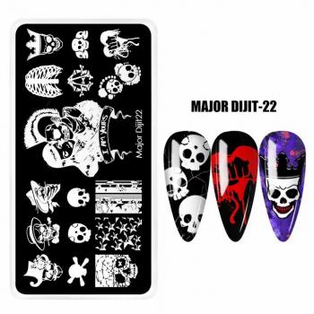 Wholesale Custom Stainless Steel Geometry Stamp Nail Art Stamping Plate 2024