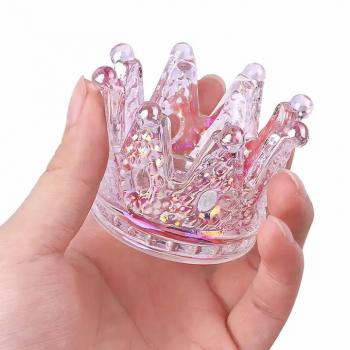 New Product Nail Pen Holder Crystal Cup Nail Crystal Bowl Glass for Acrylic Liquid Powder