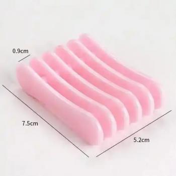 New Manicure Supplies Plastics 5 Grid Nail Tool Pen display Stand 5 Separate Nail Brush Holder