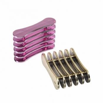 New Manicure Supplies Metal Color 5 Grid Nail Salon Tool Pen Display Stand 5 Separate Nail Brush Holder