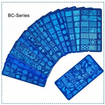 Nail Art Stamp Plate Leaf Flower Dreamcatcher Snowflake Geometry Lace Nail Polish Print Jelly Stamper Scrapper Tool