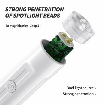 New Professional Convenient USB Mini 3W Uv Led Nail Lamp Handheld One Word Lamp Wtih Customized Private Label Box