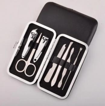 Wholesale 7 pieces manicure pedicure nail clipper beauty tool set can be customized LOGO