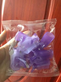 Factory direct supply of nail tools, plastic handle nail scissors, oblique dead skin pliers
