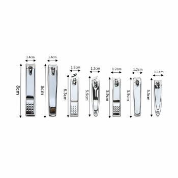 Carbon Steel Nail Clippers 618 Large Nail Clippers 683 Sharp Flat Nail Clippers with Thwarted Surface