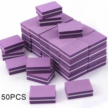 New product Sponge small square double-sided sanding nail polishing manicure rubbing nail file