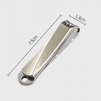 6PCS Nail Care Tools Stainless Steel Professional Pedicure Kit Travel Case Manicure Set Nail Clippers Kit
