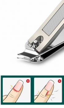 Quality 8 Pieces Manicure Set Professional Grooming Kits Stainless Steel Manicure Nail Clippers Pedicure Kit
