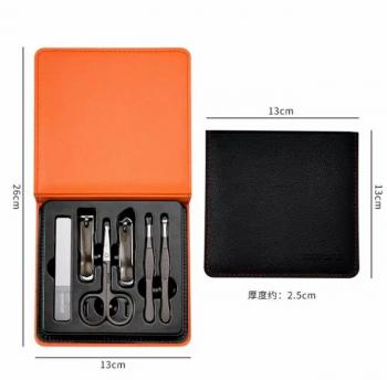 New Product 6PCS Manicure Set Stainless Steel Nail Care Tools Finger Toe Nail Clippers Pedicure Grooming Kit Set