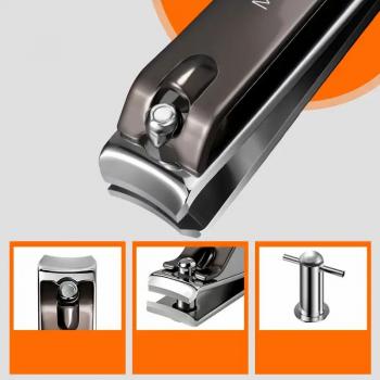 New Product 6PCS Manicure Set Stainless Steel Nail Care Tools Finger Toe Nail Clippers Pedicure Grooming Kit Set