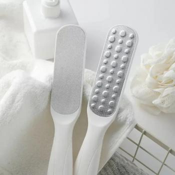 Wholesale Double Sided Foot File Callus Remover Stainless Steel Pedicure Foot Rasp Scraper Foot Care Tool