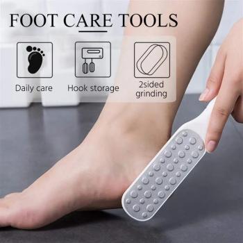 Wholesale Double Sided Foot File Callus Remover Stainless Steel Pedicure Foot Rasp Scraper Foot Care Tool
