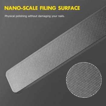 Crystal Glass Nail File and Nail Shiner and Nano Glass Nail Buffer