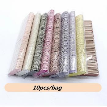 100pcs Mini Double Sided Nail File Disposable Nail Equipment Accessories Buffer Files Manicure Tools Salon Wholesale