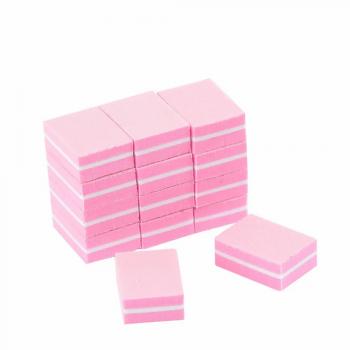 Colored Mini Nail File Printed Double sided EVA Nail Scrolls File Wholesale Custom Printed Nail Files