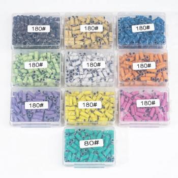 New Nail Sanding Bands 100pcs/box 80# 120# 180# 240# All Color Nail Art Sanding Bands Gel Acrylic Polish Remove Gel Manicure