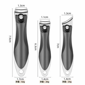 Professional Stainless Steel Nail Art Cutter Fingernail Clipper Toe Nail Clipper