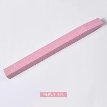 Custom Logo Other manicure tools Wholesale long pink cyan nail polishing stick quartz nail file buffer block
