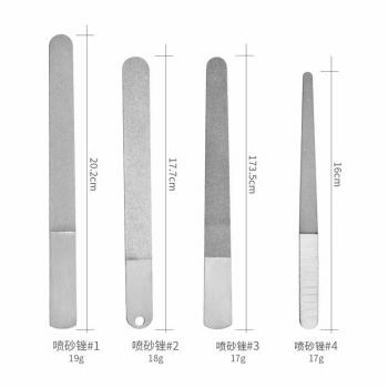 New Product Customized Professional Personalized Wholesale Double Side Stainless Steel Nail File