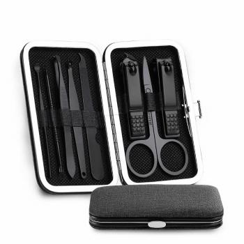 8 Piece Nail Manicure Set Suit Scissors Steel Stainless Pedicure Tool File Care Travel Hygiene Kit Nail Trimmer Cutter Tool Set