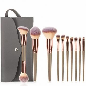 new style vegan makeup brushes 7pcs/10pcs/15pcs professional custom makeup brush set private label