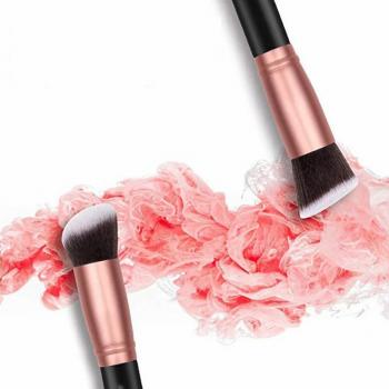 New Product 14 pcs Rose Gold Cosmetic Make up Brush Kit Private Label High Quality Makeup Brushes with Brush Holder