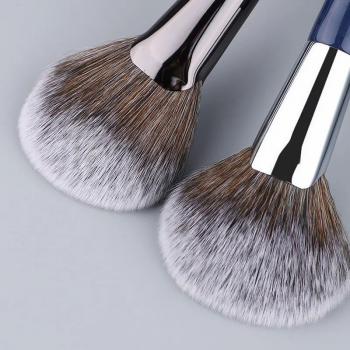 4/5/8/13 Pcs Brush Set Makeup Synthetic Hair White Black Blue Vegan Custom Logo Cosmetic Beauty Makeup Brush Set Private Label