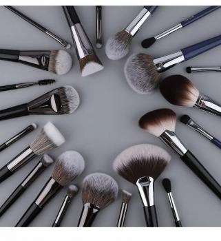 4/5/8/13 Pcs Brush Set Makeup Synthetic Hair White Black Blue Vegan Custom Logo Cosmetic Beauty Makeup Brush Set Private Label