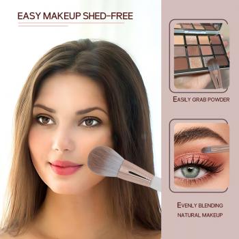 High Quality Gift 11PCS Foundation Brushes Pretty Customised Professional Cruelty Free White Makeup Brush Set With Case