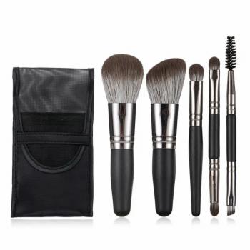 5pcs Set Soft Professional Portable Luxury Affordable High Quality Portable 5pcs Makeup Brush Set Brushes Makeup 5pcs