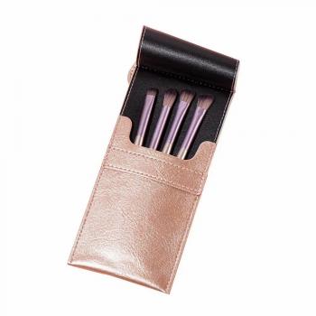 New 4pcs Premium Cosmetic Makeup Brushes Private Label Professional Make Up Brush Gold Makeup Brushes Set For Daily Makeup