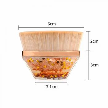 New product portable no 55 custom single makeup brush