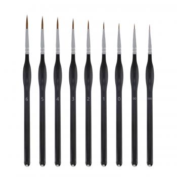 line brush set triangle birch rod watercolor tracing nail art students special oil painting brush